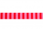Preview: Webband Streifen pink/rot (1 m)